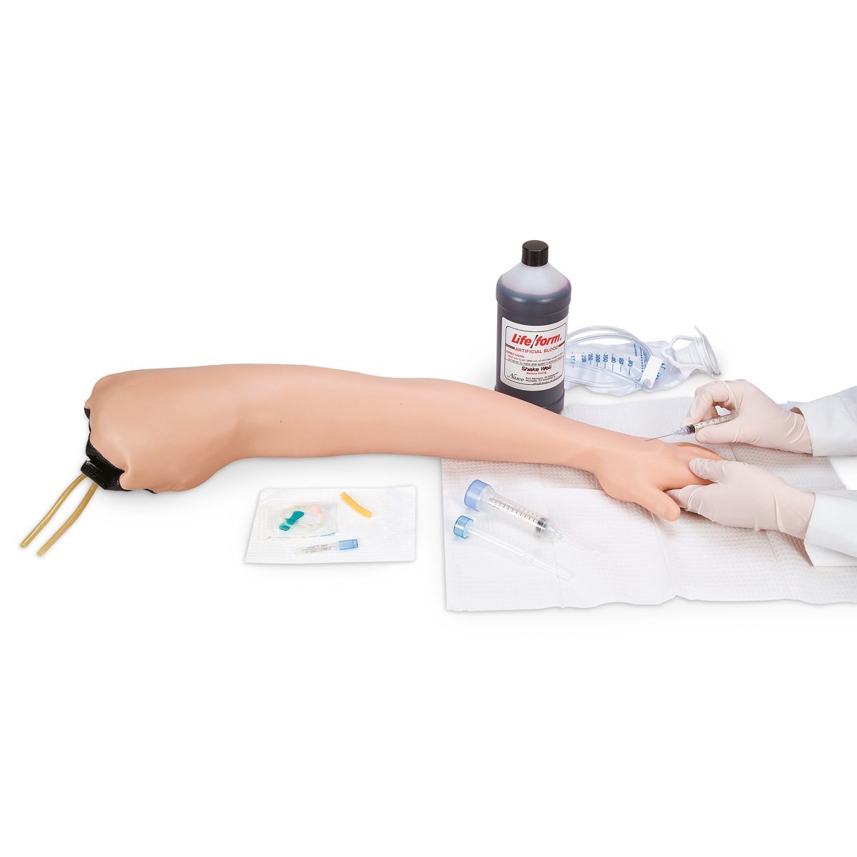 Intravenös och intradermal injektionsimulator – Kit