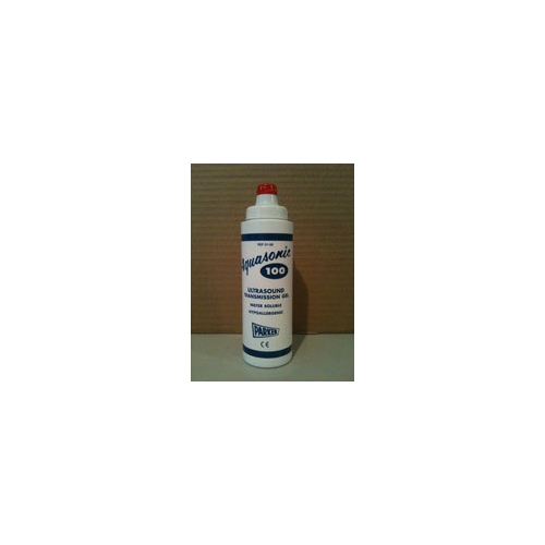 Ultraljudsgel Aquasonic 100 – 250ml svagt blå – 12 st