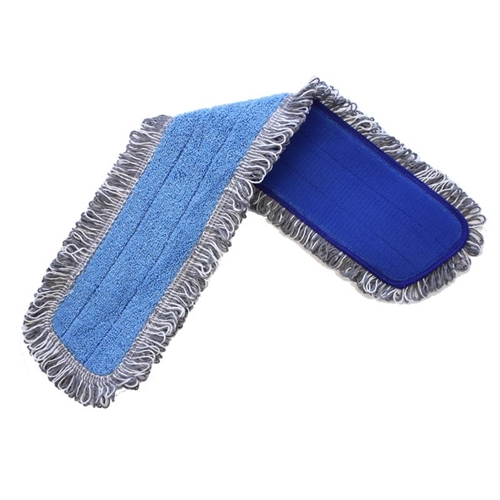 Activa Damp Trocken-/Feuchtmopp - 60 cm blau/grau Mikrofaser Schlinge - 5 St.