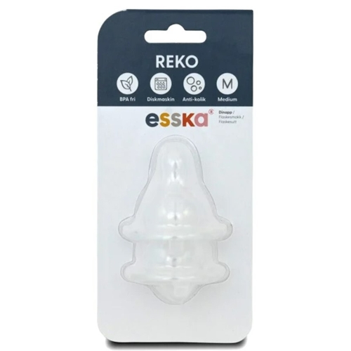Dinapp Esska REKO Cut silikone - rille +6 mdr - 12 stk
