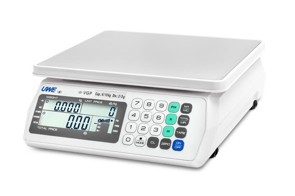 Hintalaskentavaaka VGP 15 kg x 2/5 g