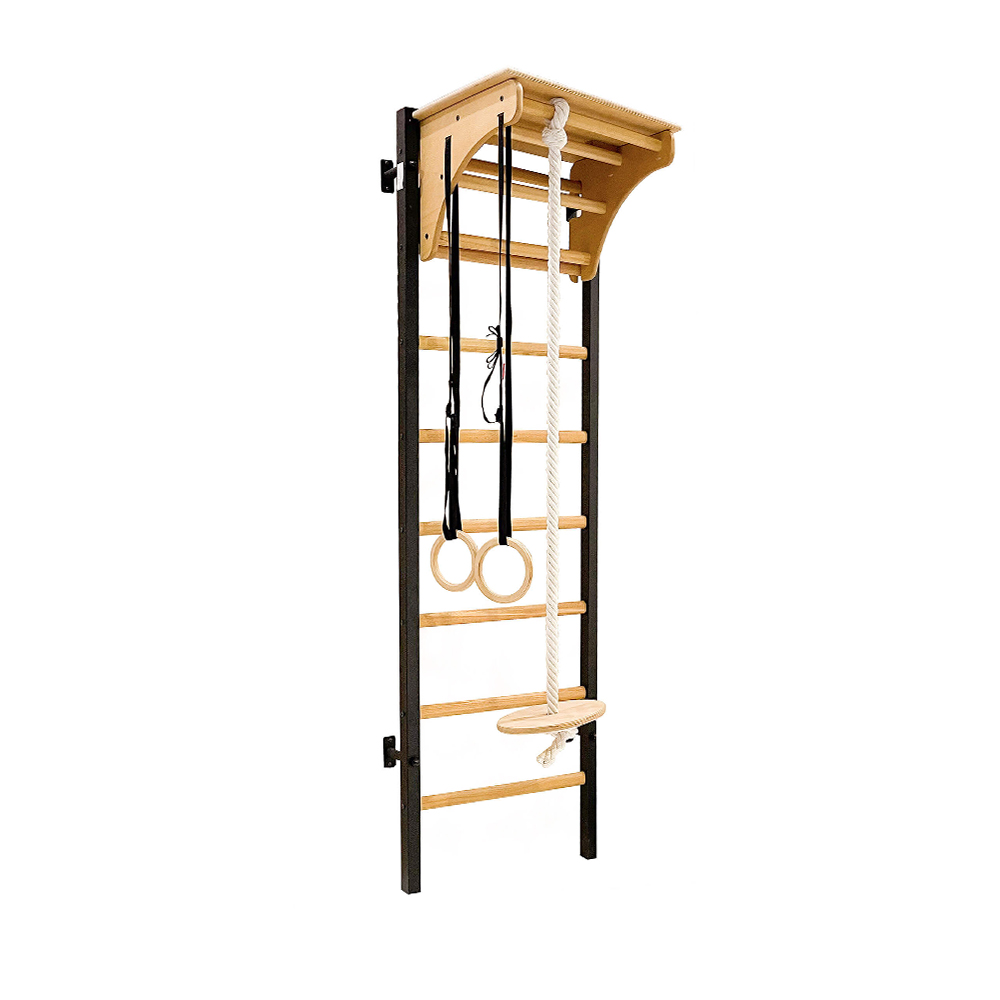 Sprossenwand BenchK 212B + A076 mit Schreibtisch