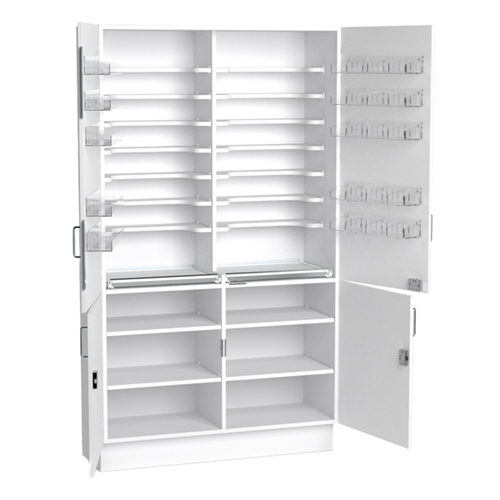 Medicinskåp Careco – 2100x1200x450mm 4 dörrar