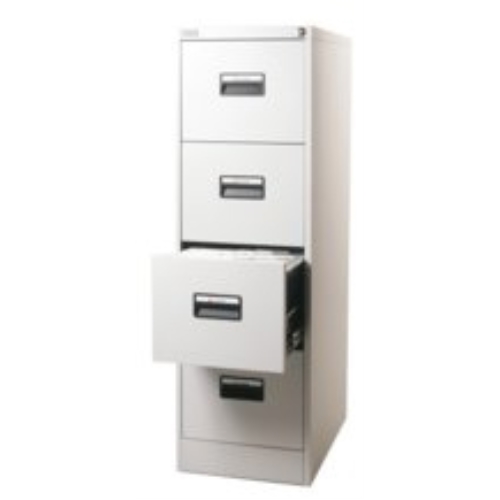 A4-Akten-/Archivschrank mit 4 Schubladen Weiß