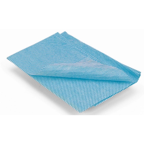 Disktrasa/diskduk - 335x600mm blå non-woven - 25 st