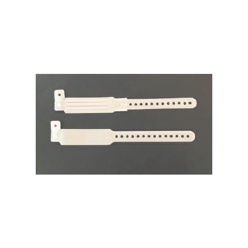 ID-Band mit Knopf und Fach Veri-Color Säuglings-/Kleinkind-Etikett weiß 250 St.