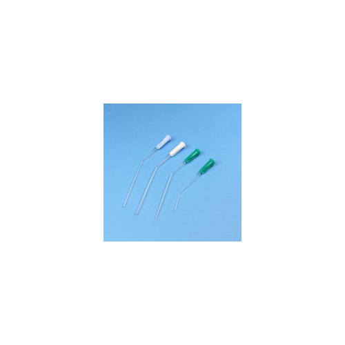 Öronsugkanyl plast enkelböjd – 3,0x160mm blå – 40 st