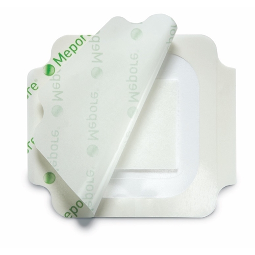 Sårfilm med pude Mepore Film&Pad - 9x25 cm (pude 4,5x20 cm) ramme - 30 stk.