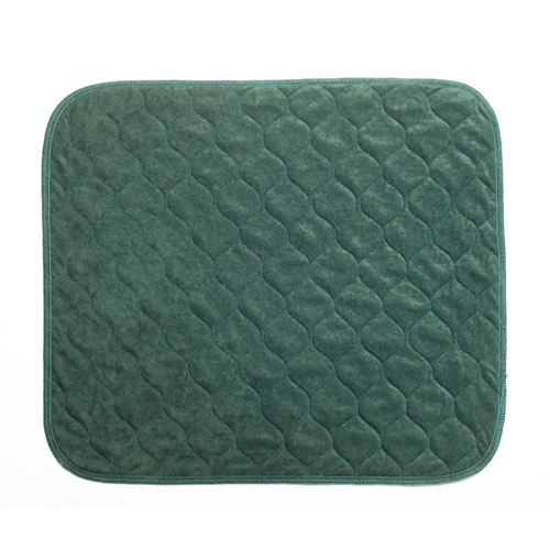 EasyRoll sædebeskytter flerbruger - 60x60 cm grøn velour skridsikker