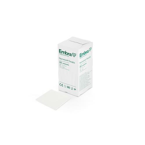 Kompresso nonwoven 4L Embra - 5x5 cm kartonki steriili pakkaamaton - 100 kpl