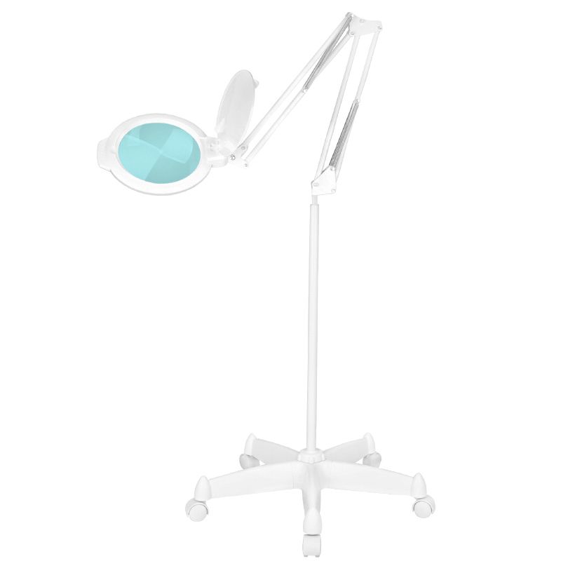 Moonlight 8012/5 vit LED-förstoringslampa med stativ