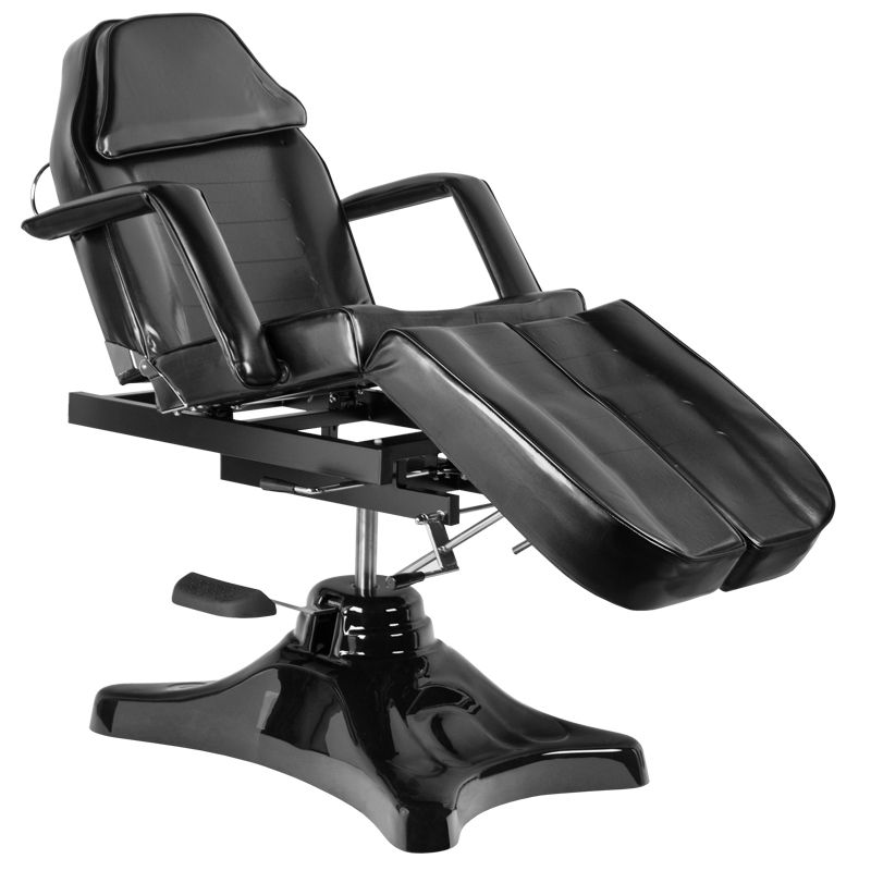 Fotel kosmetyczny hydrauliczny A 234C Pedi czarny