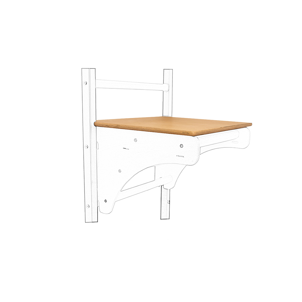 Benchtop für BenchK PB076 Klimmzugstange aus Eiche