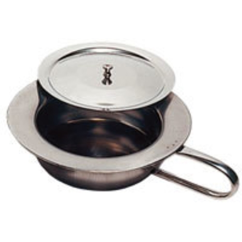 Bækkenlåg - 31 cm rustfrit stål