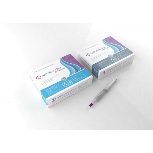 Katetergel OptiLube Active CHG-fri - 11 ml lidokain klorhexidinfri - 10 stk.