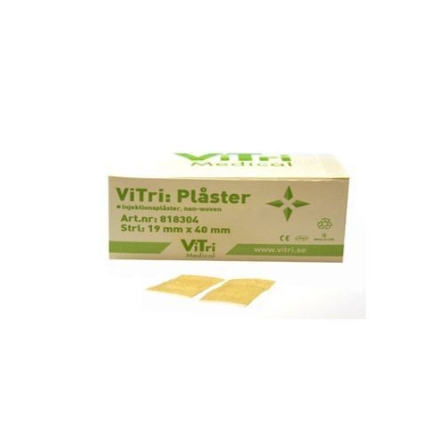 Injektionsplaster nonwoven Vitri - 1,4x4 cm beige - 250 stk.