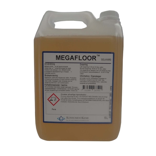 Golvrengöring Megafloor – 5L oparfymerad