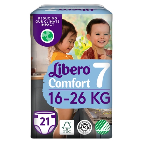 Tapeble Libero Comfort - 7 16-26 kg - 126 stk