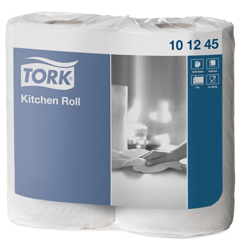 Aftørringsrulle 2-L - 38,6m Tork Plus 0,324kg - 14 stk.