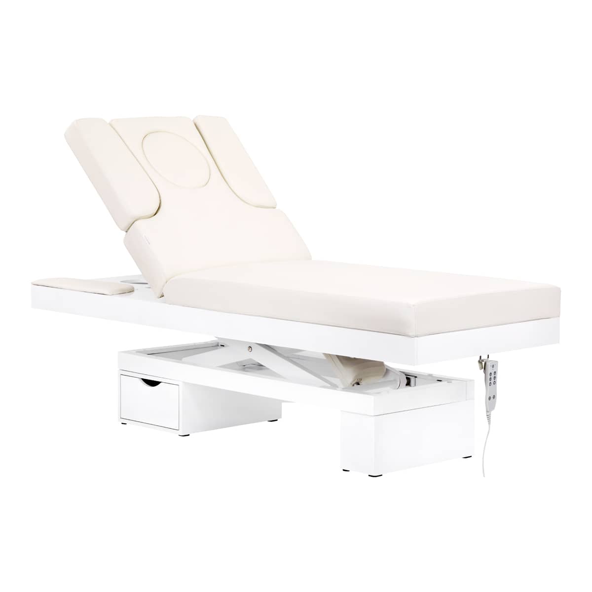 Spa-kosmetikbrits azzurro 815b i glänsande vitt