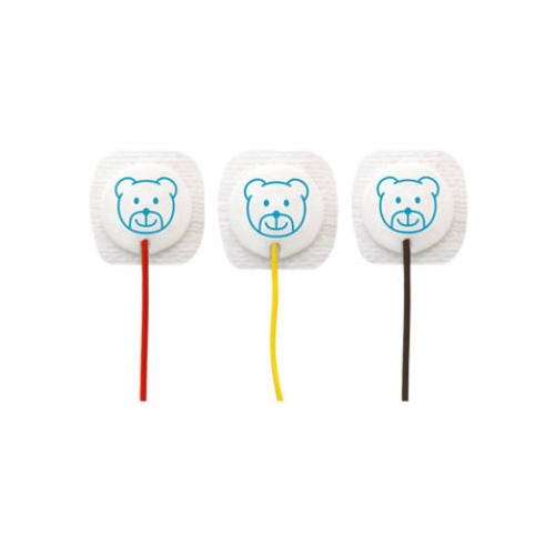 EKG elektrod Ambu WhiteSensor fast gel – 22×22 mm m kabel barn – 300 st