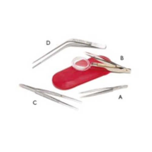 Augenpinzette gerade A-Qualität - 10 cm