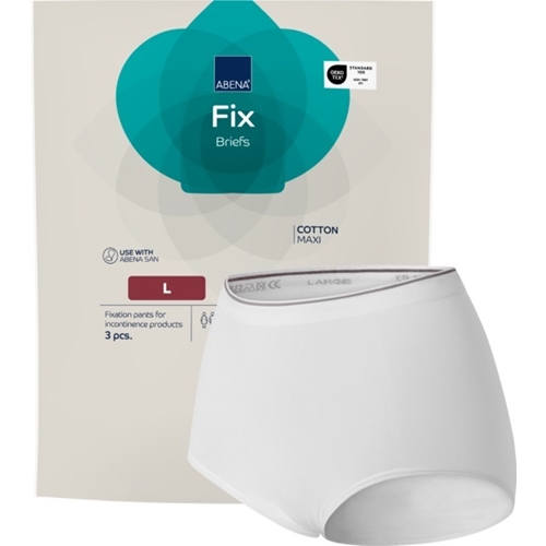 Fixierhose ohne Bein - ABENA Fix Briefs Cotton L - 3 St.
