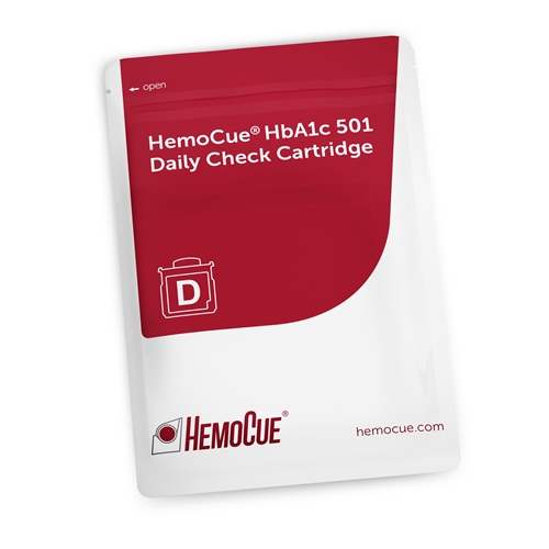 HemoCue HbA1c 501 Daily - Daglig kontroll kasett