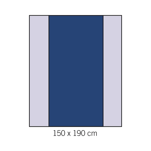 Instrumentbordslagen evercare - 150x190cm forstærket - 10 stk