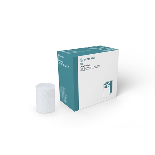 Evercare fikseringsbind - 5 cm x 10 m bomuld uelastisk - 50 stk.