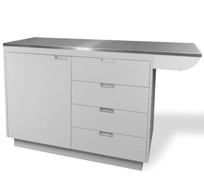 Stor undersøgelsesbænk til dyr - 150 x 60 x 90 cm