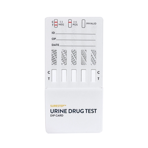 Drogtest SureStep Multi 6B – AMP BZO BUP COC MOP MTD – 25 st