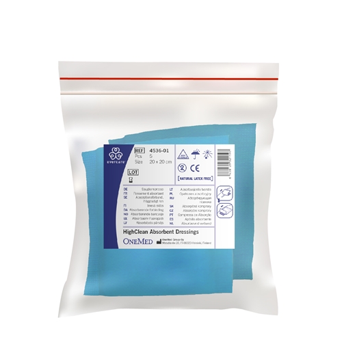 Absorberande förband evercare - 20x20cm osteril - 5 st
