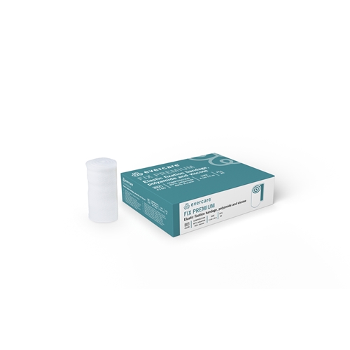 Fixierbinde evercare Fix Premium - 4 cm x 4 m PA/Viskose - 20 St.