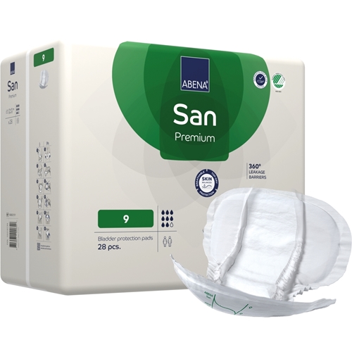 Inkontinenzeinlagen zur Fixierung in der Hose - ABENA San Premium 9 - 112 St.