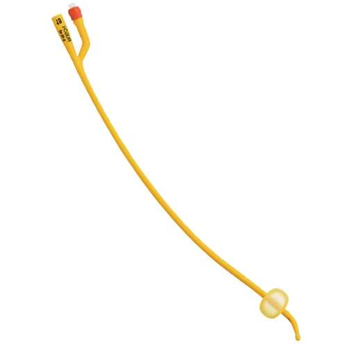 2-vejs kateter Rüsch Gold Silkolatex - 10ml ch16 40cm Tiemann - 10 stk