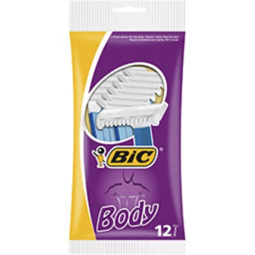 BIC Body Einwegrasierer blau 12 St.