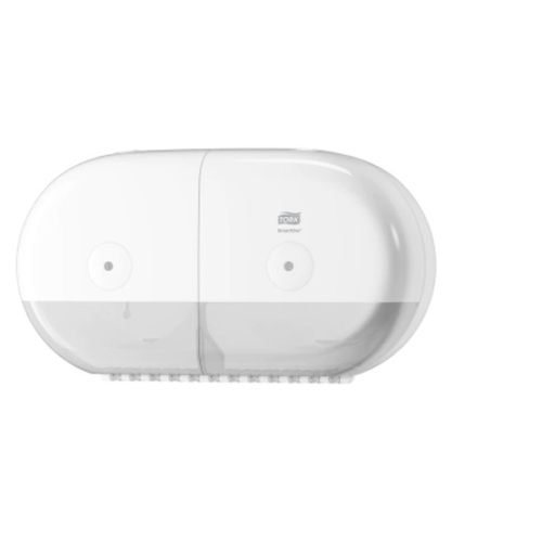 Toiletpapirdispenser T9 - Tork SmartOne Mini Twin hvid