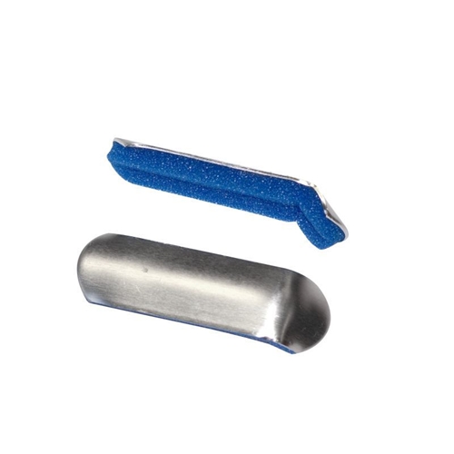 Fingerskena aluminium DJO – 7,6×2,2cm polstrad – 12 st