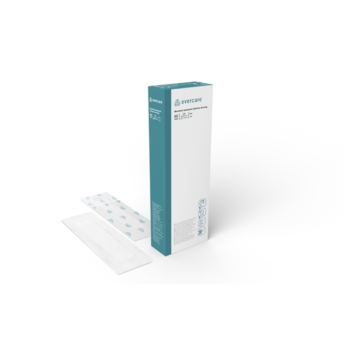 Absorbierender haftender Verband evercare duschfest - 10x35cm duschfest - 30 St.