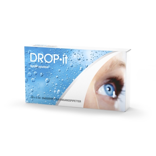 Ögondroppar DROP-IT Eyedrops - pipetter 20x5mL - 20 st