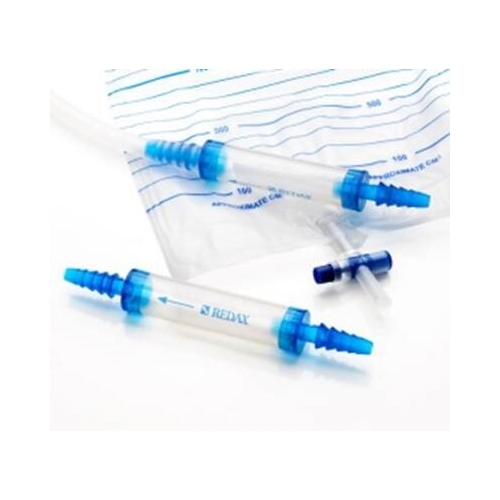 Heimlichventil med 2000 ml opsamlingspose - 10 stk