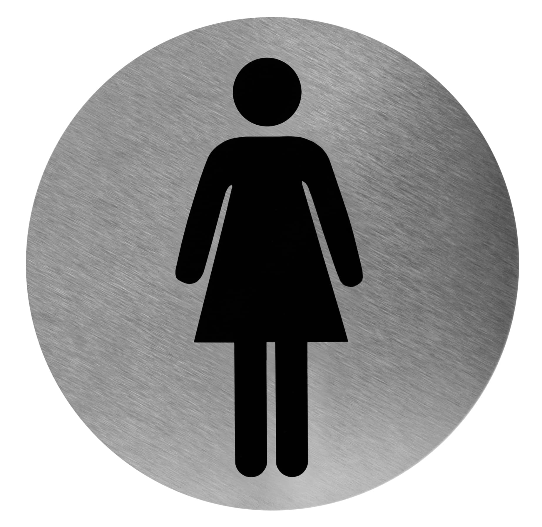 Unisex toalettskylt – Damernas
