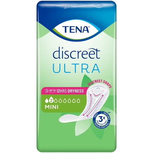 Inkontinenzeinlagen zur Fixierung in der Unterwäsche - TENA Discreet Ultra Binde Mini - 200 St.