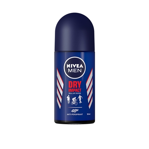 Nivea Dry Impact Deodorant - Roll-on für Männer - 6 St