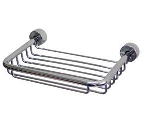 Mydelniczka z chromowanego mosiądzu - 175x107 mm - Singel - 175 mm