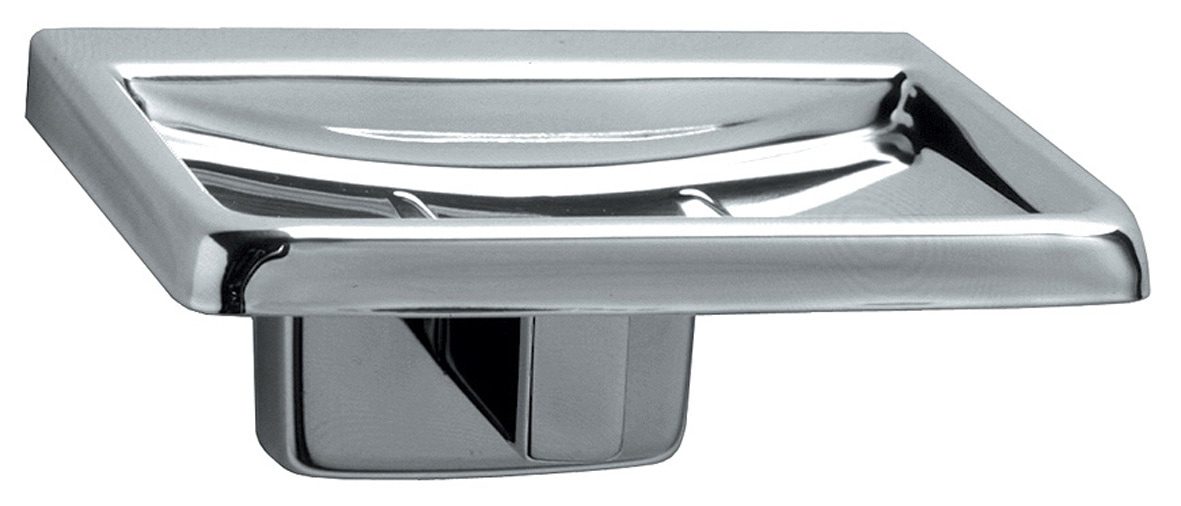 Mydelniczka ze stali nierdzewnej (AISI 304) - model 1 - Rostfritt stål - Ljus