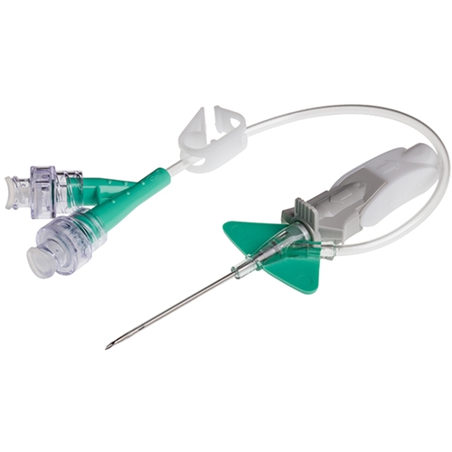 Infusionskanyl BD Nexiva Y-koppling Q-Syte Split Sep - 1,3x32mm 18G grön Ykopp Qsyte - 20 st