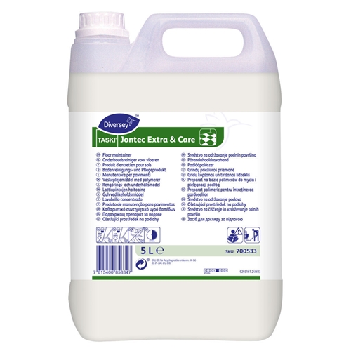 Gulvpolish Jontec Extra & Care - 5L højglans pH=9