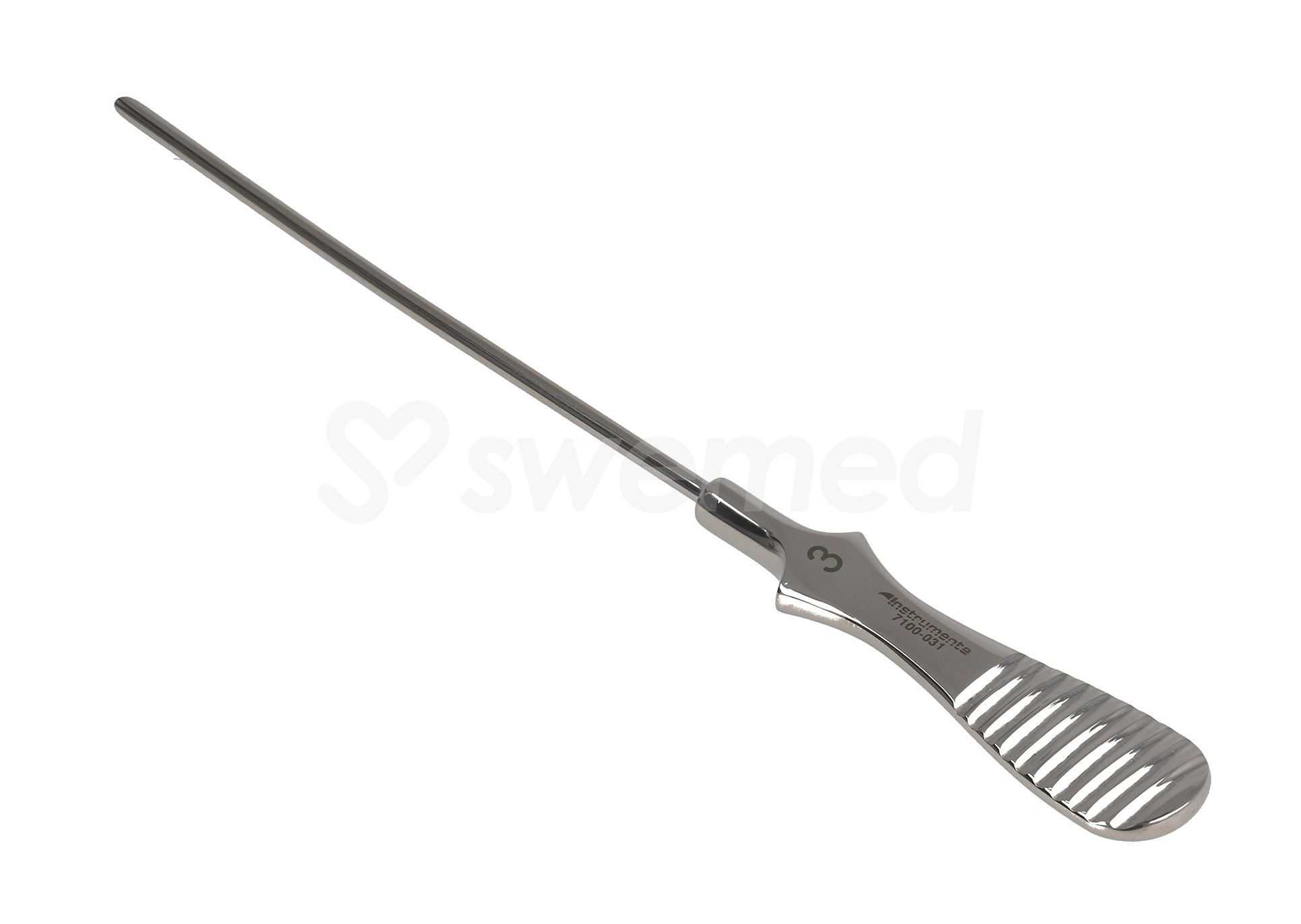 Hegarstift dilatator 3 mm med håndtag